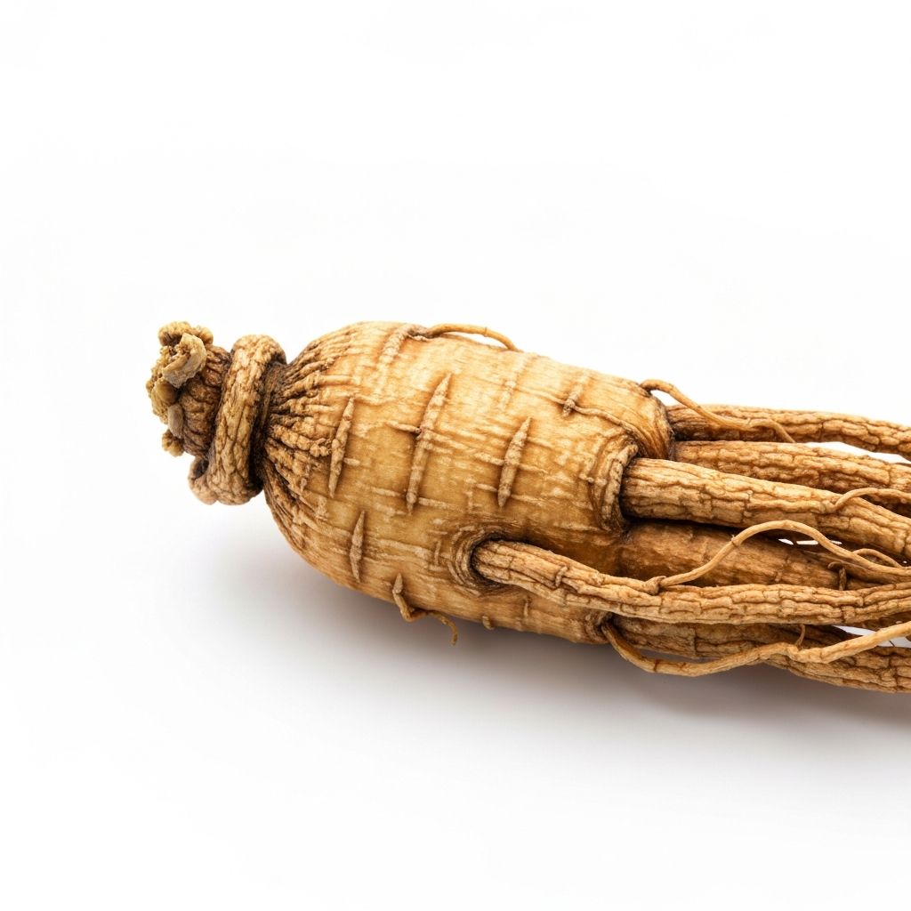 Ginseng root specimen